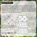 Bird Netting for Chicken Coop 100x100 Ft, 1" Mesh, Strong Woven Poultry Netting Roof Cover for Chicken Run, Heavy Duty Bird Net for Fruit Trees, Blueberry, Vegetables, Garden Protection