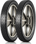 MaxAuto 14 x 1.75" Spoked Plastic Wheel with Tire Replacement for Craftsman Mower, Wheelbarrow, Trimmer, Push Mower, Pressure Washer, 1.75" Offset Hub Length,1/2" inside Bearing, 2 Pack
