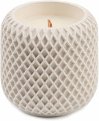 Scented Candles - Luxury Concrete Jar Candle for Home Scented, Soy Wax Candle - Relaxation Gift for Women, Premium Room Décor, Non-Toxic, Great Idea for Gifts (White Dune)