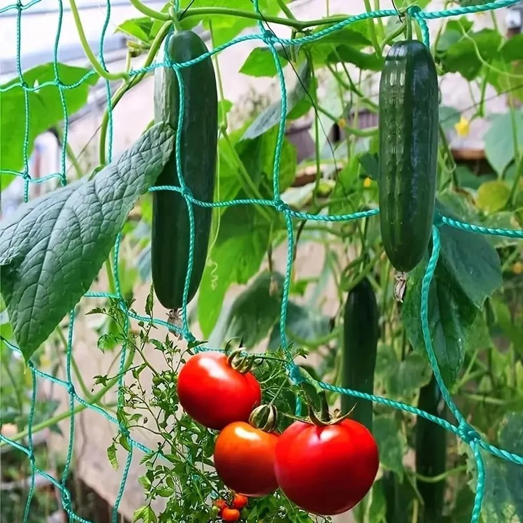 Garden Netting & Trellis Netting Garden Net for Climbing Plants Grape Tomato Green Bean Cucumber Trellis Outdoor Garden Trellis (6.6 ft x 16.4 ft)