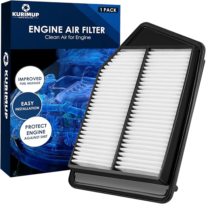 CA11476 Replacement Engine Air Filter, Efficient Filtration Offers 99% Air Purification, Fit for Honda Accord L4 2.4L (2013-2017) and Acura TLX L4 2.4L (2015-2020).