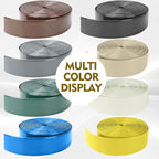 LukLoy 2" Wide 20ft Long Vinyl Straps for Patio Chairs Repair DIY + 20 Rivets, Replacement Straps for Lawn Chairs Patio Garden Balcony Outdoor Lounge Dining Furniture Repair, Blue