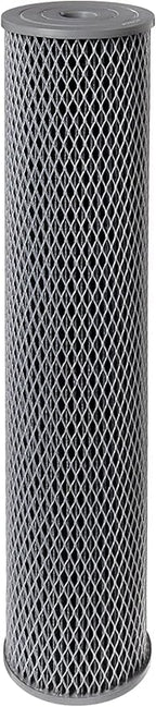 Pentair Pentek NCP-20BB Big Blue Carbon Water Filter, 20-Inch, Whole House Non-Cellulose Carbon Impregnated Pleated Filter Cartridge, 20" x 4.5", 10 Micron, Pack of 2