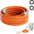 SPECILITE Garden Water Hose 15 ft x 3/4 in with Female to Female Connector, Small Leader Hose for Hose Reel, Heavy Duty, Flexible & Lightweight, Water Pipe, Outdoor Water Hose Extension Adapter