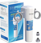 ICEPURE Under Sink Water Filter System, 3 Years or 22000 Gallons Ultra High Life NSF/ANSI 42 Certified, Removes Heavy Metals,Chlorine,Direct Connect Under Counter Drinking Water System, USA Tech
