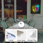 Looklight Cat Boba Tea Neon Sign,Yellow Cute Kitty Bubble Tea Neon Signs for Wall Decor,Dimmable LED Neon Light Bar Sign,USB Light Up Signs for Dimsum Store Bar Milk Tea Shop