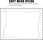COMMON CULTURE Grow Strong Soft Mesh Nylon Trellis Netting Bulk Roll, 3.5 Inch Squares (9 cm), 5 ft x 225 ft (152 cm x 68 m) Long Heavy-Duty Garden Netting for Plants with Trimming Scissors