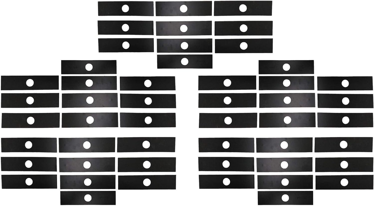 50 Pack Edger Blades for EGO 56V Edger, 8x2-1 Inch Center Hole, Fits Models EA0800 ME0801 ME0800