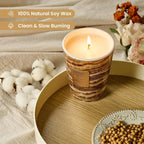 M&SENSE EspressHotFudge Scented Candles for Home, Lead-Free Wick Highly Scented Jar Candles, 14.1 Oz 80 Hours Lasting Burning Candles Gifts for Women, Relaxing Aromatherapy Candle for Stress Relief