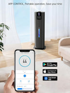 8L Smart Humidifier for Large Room Bedroom, Cover up to 505ft², Easy Top Fill, Remote & APP Control, Aroma Box, RGB Light, Last 48 Hours Suitable for Indoor Plant, Office, Home