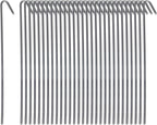 Pinnacle Mercantile 30 Pack Tent Stakes Metal Garden Edging Fence Hooks Pegs Christmas Decoration Stakes Made USA 9 inches Long