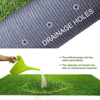 Petgrow Synthetic Artificial Grass Turf Lawn 6 x 76ft, 1.38" Outdoor/Indoor Fake Grass Rug Astroturf for Dogs,Faux Grass Rug with Drainage Holes/Custom Size Provided