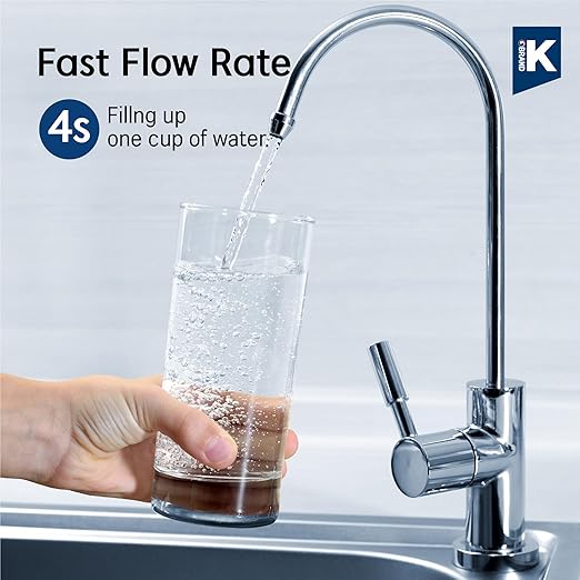 Pureal Hybrid Home PPU-1700K Under Sink Water Filter System, 20K Gallons, NSF/ANSI 42&372, Mineral Sediment Carbon Block KDF Polyphosphate Filter for Scale & Lead & Chlorine