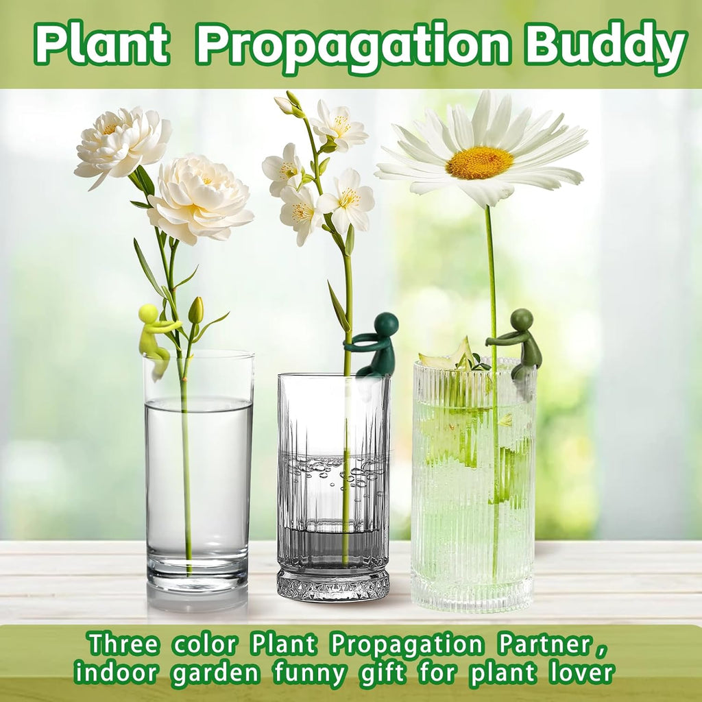 3pcs Plant Propagation Buddy, Propagated Plant Holders,Plant Stem Support,Plant Support for Shoots,Cuttings,Sprouts of Plant Propagation Station & Indoor Garden,Gifts for Plant Lovers