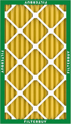 Filterbuy 16x24x2 Air Filter MERV 11 Superior Pet & Allergy Defense (12-Pack), Electrostatic Pleated HVAC AC Furnace Filters Replacement, Made in USA (Actual Size: 15.38 x 23.38 x 1.75)