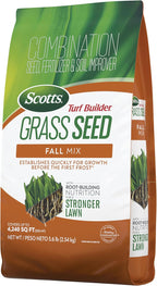 Scotts Turf Builder Grass Seed Fall Mix, 5.6 lbs.