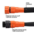 Black + Decker® 25 ft x 5/8 in, Expanding Garden Hose – Lightweight, Kink-Resistant, Quick Repair Couplings® BXMHBB22182