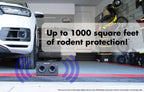 1000x Powerful Plug-in Ultrasonic Mouse and Rodent Deterrent for Buildings, Garages, Attics and More. Works with All Rodents. Ultrasonic Rodent Repeller, Band