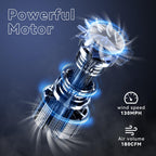 Leaf Blower Cordless with 2 Battery and Charger, 130MPH 180CFM High Speed Leaf Blower with 2 Tubes, 20V Electric Leaf Cleaner, Lightweight Handheld Blowers for Lawn Care, Patio, Garden, House, Depot