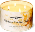 Whipped Vanilla Cake Scented Candles, 18oz Soy Candles Non Toxic 4-Wick Large Candle Jars, Over 50 Hours of Burning Time, Ideal for Gifting, Events, Home Decor