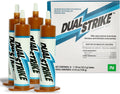 Nisus Dual Strike Cockroach Bait Gel, Kills Roaches Fast with Boric Acid and Fipronil, Long-Lasting Indoor and Outdoor Pest Control Use, 4 Pack