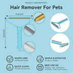 Cleaner Pro Fabric Shaver - Pet Hair Remover for Rugs, Couch, Carpet & Pet Towers (2pack)