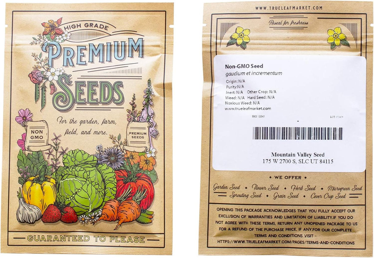 Onion Seeds - Hybrid - Yellow Granex PRR F1-1 Oz ~9,000 Seeds - Allium cepa - Farm & Garden Vegetable Seeds - Non-GMO, Hybrid, Annual