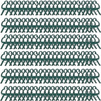 GXXMEI 100PCS Plant Clips Garden Clips for Tomato Cage, Tomatoes Clips Plant Support Clips for Bamboo Stakes, Climbing Plants, Vines, Gentle Plant & Flower Trellis Clips for Plant Stalks, Stems