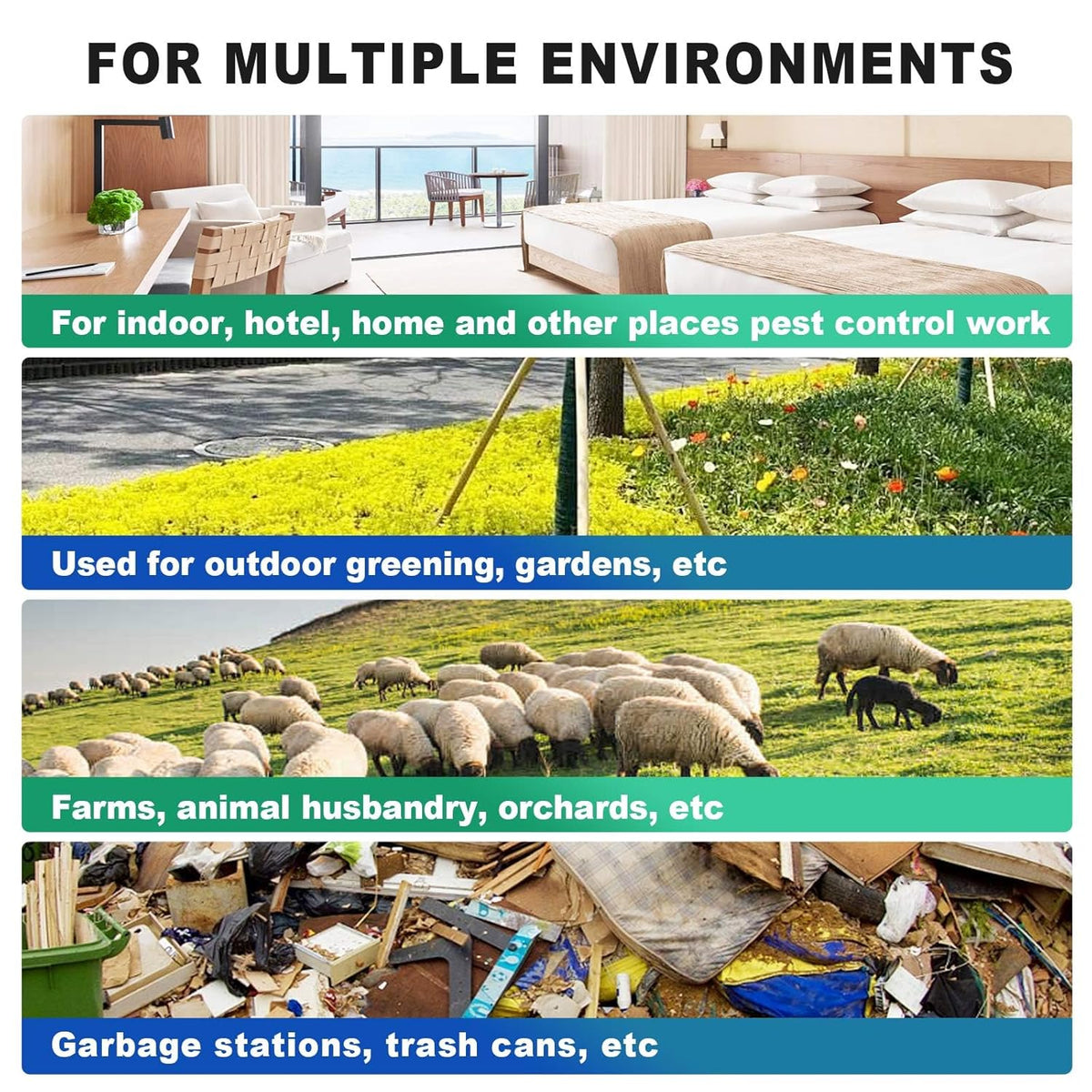 4.5L(1.2Gallon) Portable Electric ULV Fogger Sprayer, 26-32ft Spraying Distance Atomizer Mist Rate 150-260ml/min Cold Fogger Machine, for Home,Hotel,Church,School,Lawn,Yard,Garden