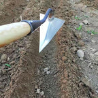 3 PCS Hoe Garden Tool Set, Triangle Gardening Hoes with Sharp Blade, Hand Plow Hoes for Digging, Backyard Weeding, Loosing Soil