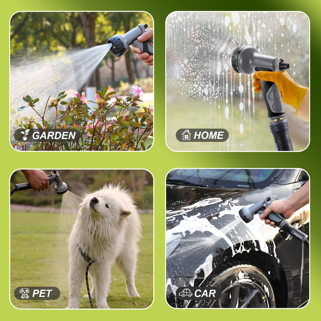 Relxitl Garden Hose, Ultra Lightweight Water Hose 50FT