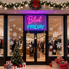 LED Business Neon Sign, Led Neon Light Signs for Store Shop Malls Bright Advertisement Sign for Wall Decor Window Dimmable USB Powered(14.6" × 10.6")