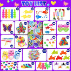 1000Pcs Bulk Party Favors for Kids, Fidget Toys Pack,Stocking Stuffers, Treasure Box Chest, Birthday Party, Classroom Carnival Prizes, Pinata Stuffers, Goodie Bag Stuffers, Stress Relief, Sensory Toys
