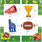 Super Bowl Game Photo Frame Party Supplies Decoration Large Size,Football Sport Game Day Party Supplies