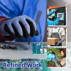 Schwer A4 AIR-SKIN Cut Resistant Work Gloves, Ultra Lightweight, AR3900, L