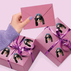 Big Dot of Happiness Custom Photo Sunglasses - Party Favors - Fun Face Cut-Out Stickers - Set of 24