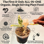 The All-in-One Complete Organic Plant Food, Indoor Plant Food for Houseplants, Organic Fertilizer for Vegetable Gardens, 3lb =75 Formulated Servings Feeds 150 gal Instantly and Slow Release