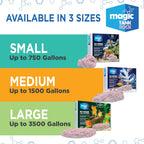 Fish Tank Rocks for Enhancing Water Clarity with Your Regular Cleaning Routine, Fish Friendly Aquarium Rocks, All Natural Aquarium Decor, Medium, Covers 750-1,500 Gallons