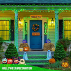JMEXSUSS 400 LED Green Halloween Lights, 132ft Green String Lights Outdoor Waterproof, 8 Modes LED Christmas Light for Tree House Fireplace Party Halloween Decoration