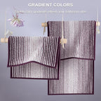 BSICPRO Bathroom Rugs and Mats Sets, 2 Piece Thick Absorbent Chenille Bath Mat Rug Set Non Slip, Soft Shaggy Bath Room Floor Mats for Bathroom, Machine Washable (Mauve Wine, 20" x 32" Plus 16" x 24")