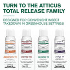 Atticus Eschaton TR Greenhouse Fogger (2oz Can) - (Compare to Beethoven) - Total Release Etoxazole Insecticide/Miticide - Kills Mites and Suppresses Whiteflies