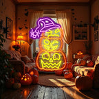 Halloween Pumpkin Patch Sign Pumpkin Halloween Patches Thanksgiving Decor Spider Sign Farmhouse Fall Decor For Front Porch for Table Home Kitchen Bedroom Living Room Bar Pub Club Party