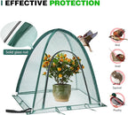 Premium Mini Garden Mesh Netting Pop Up Greenhouse Plant Covers and Animal-Proof Plant Protectors - Ideal for Summer Gardening