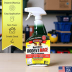 Nature’s MACE Rodent Repellent 5 Gal Concentrate, Covers 10 Acres, Repel Mice & Rats, Keep Mice, Rats & Rodents Out of Home, Garage, Attic, and Crawl Space, Safe to Use Around Children, Pets, & Plants