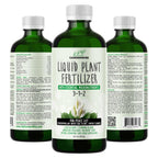 Peace Lily Fertilizer: 3-1-2 Liquid Fertilizer with Essential Micronutrients - The Ultimate Food for Spathiphyllum, Perfect for Indoor Plants (8 OZ)