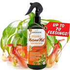 100% Organic Marina Mist Carnivorous Plant Food | Liquid Kelp Foliar Spray for Plants - Kelp Fertilizer for Venus Flytraps, Sundew, Butterworts, Pitcher Plants 8 Oz