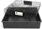 Rugged Ranch 2‑Pack Squirrelinator Multi‑Catch Squirrel Trap with Basin, Wire Cage, 25"x15"x6.5" Each - Live Catch‑and‑Release, 2‑Door Humane Rodent Control, No‑Poison Outdoor Use