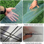 Glass Roof Pergola Polycarbonate Roofing Roll Polycarbonate Panels for Sunrooms, Open-Air Gardens, Greenhouses, Agricultural Use, Sheds(1x15m)