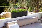 Veradek Demi Series Window Box Planter - Round Outdoor Planter