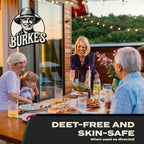Burke's Mosquito Repel Spray, DEET-Free Mosquito Repellent for Skin & Outdoor Protection, 6 oz (180mL)